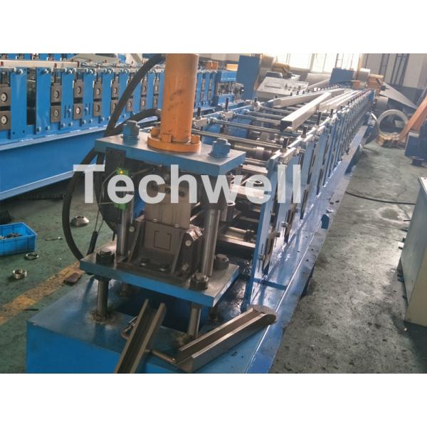 Quality C Purlin Cold Rolling Forming Machine / Cold Rolled Lipped Purlin Channel Machine For 0-15m/min for sale