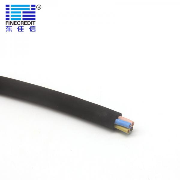 Quality H07RN-F H05RN-F 1.5-6mm2 Flexible Rubber Cable YZW Rubber Jacket Electrical Cable for sale