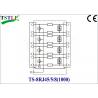 China 8 Channel Ports Ethernet Surge Suppressor 1000Mbits/S Cat6 Surge Suppressor factory