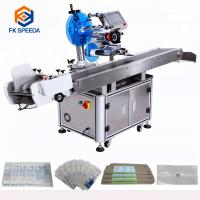 China 1 mm Bag Corner Flat Apply Surface FK812 Mylar Label Applicator Machine With Printer factory