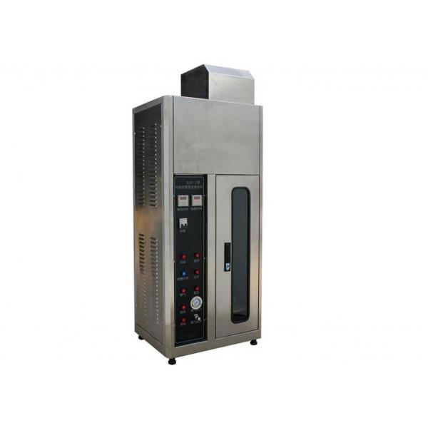 Quality IEC60695-11-03 Fire Testing Equipment Single Cable Vertical Flammability Tester for sale