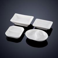 China White Porcelain Dinner Set Polished Ceramic Dishes Modern factory
