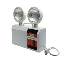 China Outdoor LED Emergency Twin Spot Light White 3W 6500K 3 Hours Duration Time factory