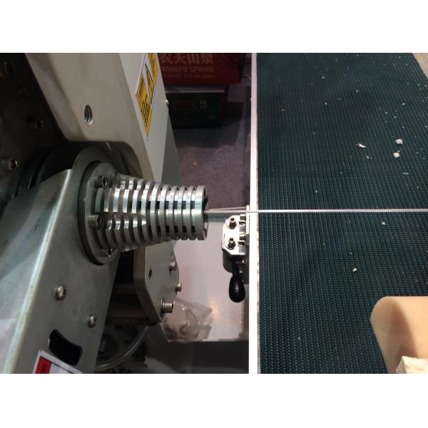 Quality High Speed Toothed Blade Sponge Oscillating / Contour Cutter With Moving Table for sale