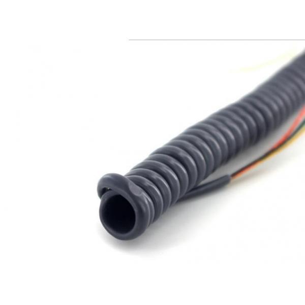 Quality SRPVC Insulated 4 Core UL20549 Spiral Power Cable Bare Copper for sale