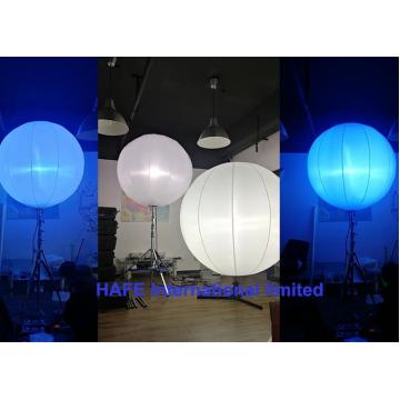 Quality 1.6M Inflatable Lighting Decoration Blue Red Yellow Pink Moon Balloon Lighting for sale