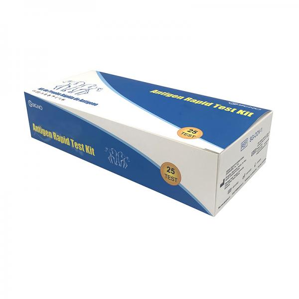 Quality Nasal Swab Saliva Rapid Antigen Test Kit High Sensitivity CE FDA EU Certification for sale