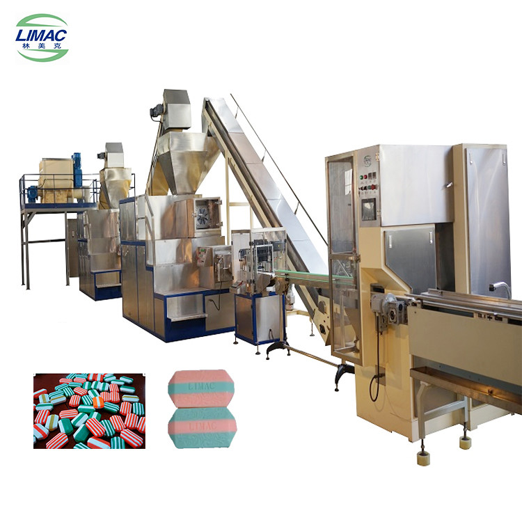 China 1000kg/H Capacity Automatic Soap Production Line Machine For Full Line Production factory