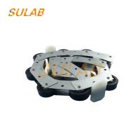 China SCH Escalator Spare Parts Handrail Return Reverse Guide Newel Rotary Chain With 12Pcs Rollers factory