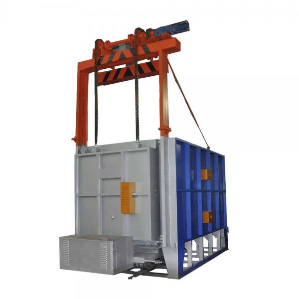 Quality Safety Bogie Hearth Furnace With Automatic Trolley Up To 1200 Degree C for sale