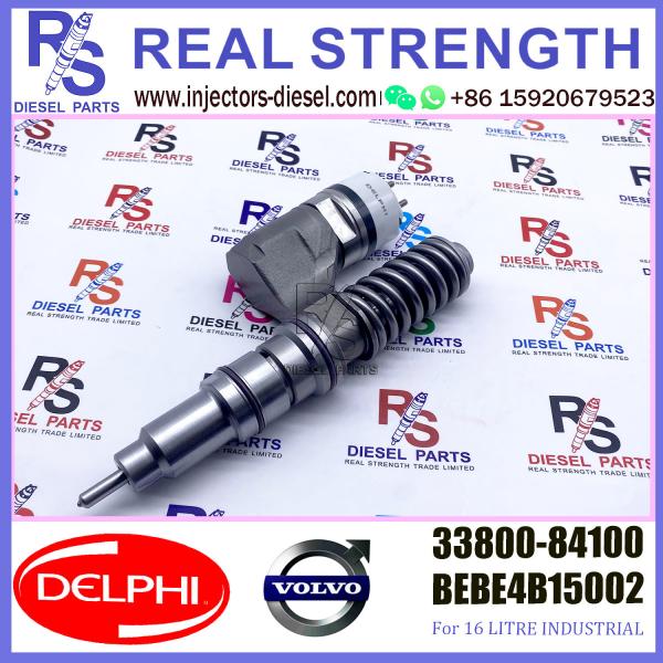 Quality 33800-84100 Vo-lvo Diesel Injector DELPHI BEBE4B15002 A3 For L ENGINE TAIWAN 3 for sale