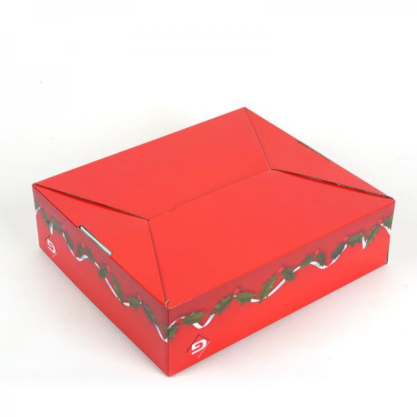 Quality Cheap Folded Products Display E-Flute Corrugated Cardboard Box Printing for sale