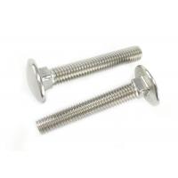 China Polishing Hardware Nuts Bolts Mushroom Head SS M6 Carriage Bolts Square Neck factory