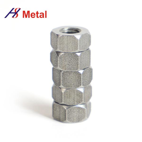 Quality Mo1 Mo2 Heavy Non Ferrous Metals Molybdenum Hex Nuts Black Or Polish Surface for sale