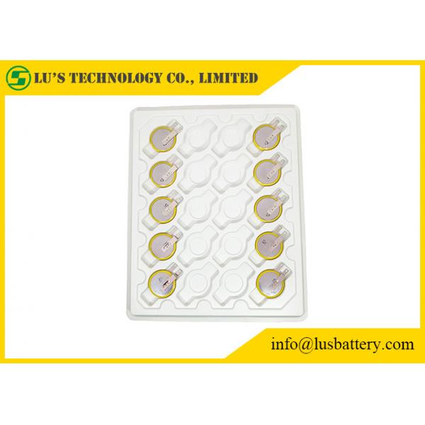 Quality CR2032 3.0v 220mah Lithium Button Cell PCB Coin Cell Limno2 for sale