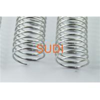 Quality Metallic Silver Color 4.8mm 3/16'' Metal Binding Spines for sale