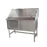 China Sliding Door Stainless Steel Pet Grooming Bath Tubs 1300x740x900Mm factory