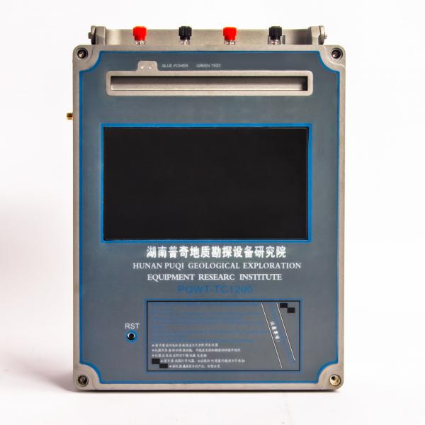 Quality PQWT- WT1200 Gold Underground Mineral Detector Machine With Sensor 1500m Depth for sale