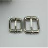 China Hardware Metal 20 MM & 25 MM Nickel Color Single Prong Roller Pin Buckle For Webbing Belt factory