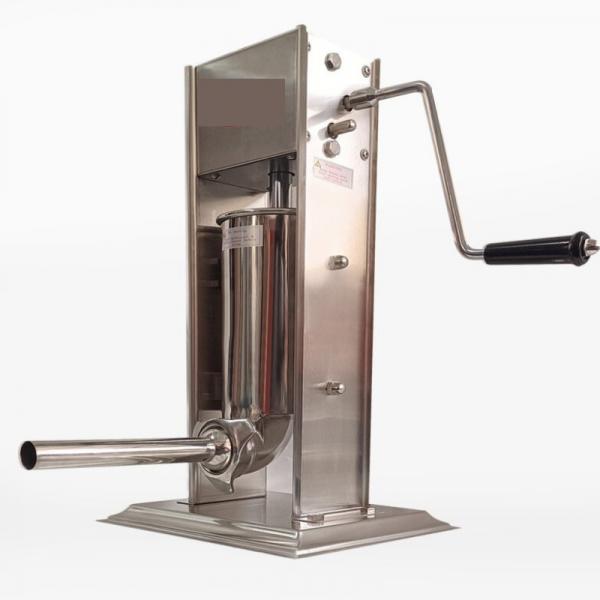 Quality Mini 3L Stainless Steel Manual Sausage Machine Electric Sausage Filler for sale