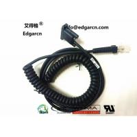 Quality Black Data Transfer Cable 8-0736-80 Vx810 , Pvc Oem Wiring Harness For Verifone for sale