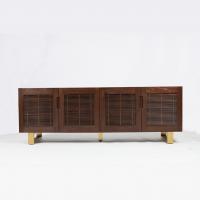 China Modern Fashionable Solid Wood TV Stand Cabinet For Living Room factory