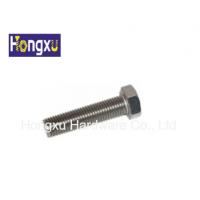 china SS304 Stainless Steel DIN933 Hex Bolts , External hexagon bolt stainless steel full thread external hexagon screw