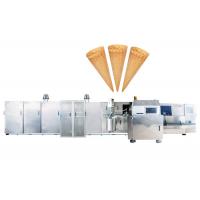 Quality Custom Roller Sugar Cone Production Line / Industrial Ice Cream Maker With for sale