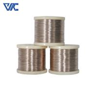 Quality Copper Nickel Alloy Low Electric Resistance Wire NC003 CuNi 1 Heating Wire for sale
