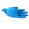 China Harmless Disposable Medical Gloves , Blue Color Vinyl Exam Gloves With Good Feeling factory