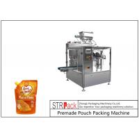 China 450g Honey Doypack Liquid Pouch Packaging Machines High Frequency factory