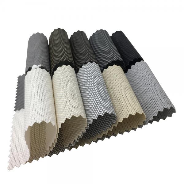 Quality PVC Coated Waterproof Sunscreen Shading Fabric For Indoor Roller Shades for sale