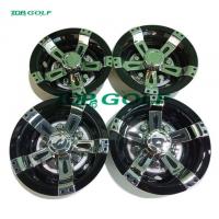 China Electric And Gas Golf Cart Parts Sport Wheel Cover Customized Color factory