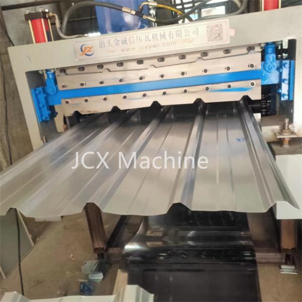 Quality Panasonic PLC Control Double Layer Roll Forming Machine Metal Roofing Corrugated for sale