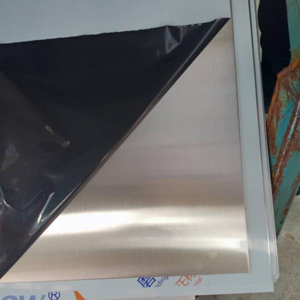 Quality 2B Mill Finish Brushed Stainless Steel Plate SS316 316L 100MM ASTM for sale