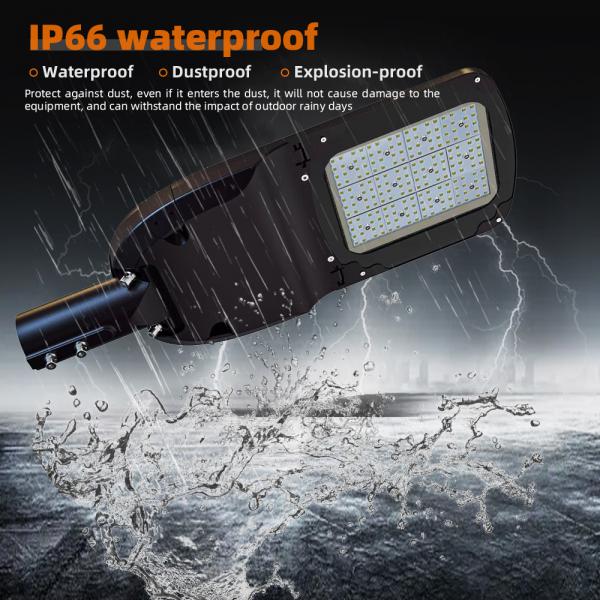 Quality Ip66 Waterproof LED Solar Street Lights 50W 100W 150W For Outdoor Roads for sale
