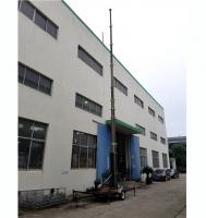 China 20m Lockable Pneumatic Telescopic Mast 100kg payloads- NR-3600-20000-100L cell tower mast-pneumatic mast-nrentech mast factory
