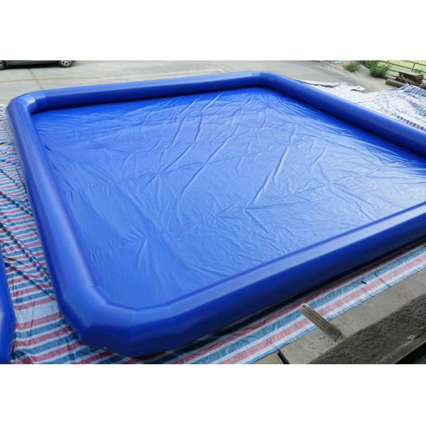 Quality Large Outside Heat Sealing Inflatable Square Pool For Adults 10m x 10m for sale