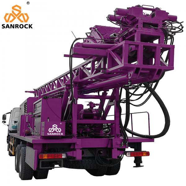 Quality Truck Mounted Water Well Drilling Rig 600m Deep Hydraulic Water Well Drilling for sale