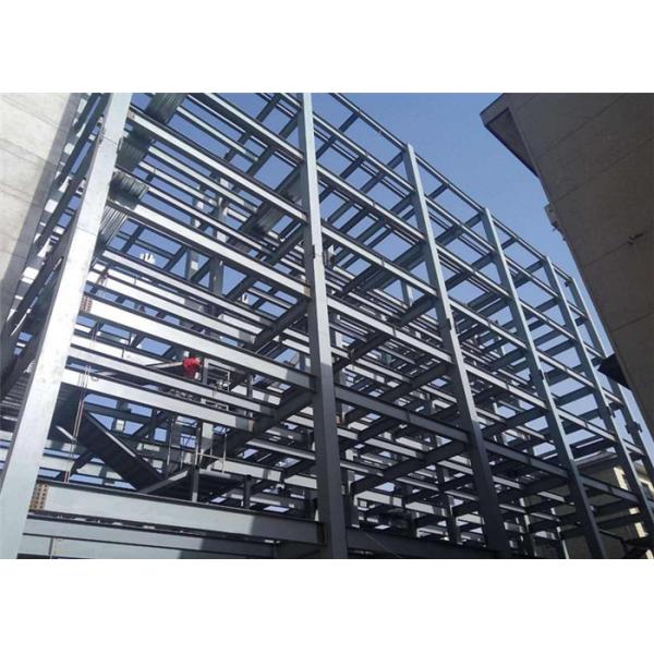 Quality Steel Structure Prefabricated Warehouse Buildings , Ecuador Steel Frame Fabrication for sale