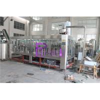 Quality 4 In 1 Plastic Bottle Liquid Filler Machine PLC Control With Touch Screen for sale