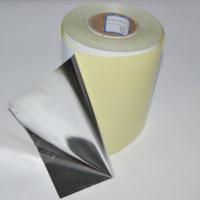 China Tire Adhesive 100g White Glassine Pvc Label Sticker With PET Face Paper factory