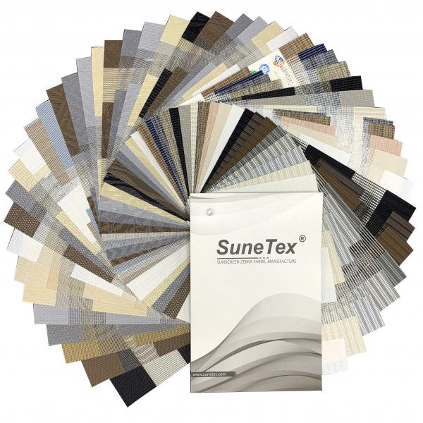 Quality Horizontal Blinds Sunscreen Zebra Fabric for sale