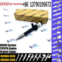 China High Quality diesel fuel injector 095000-5520 For TOYOTA HILUX 2KD-FTV 23670-0L010 factory