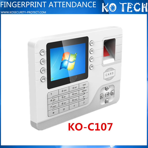 China Cheapest WiFi Fingerprint Time Attendance Machine KO-C107 factory
