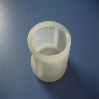 Quality OEM Plastic Molding Services 5mm 100mm Uniform Mesh Conical POM filter for sale