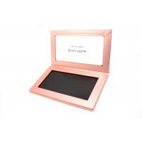 China 10 Pans 36mm Empty Make Up Palette Rose Golden Metalized Paper for sale
