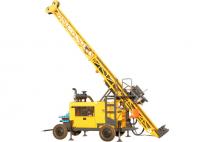 China Trailer Mounted Portable Diamond Core Drill Rig With BQ 1500m Drilling Capacity factory