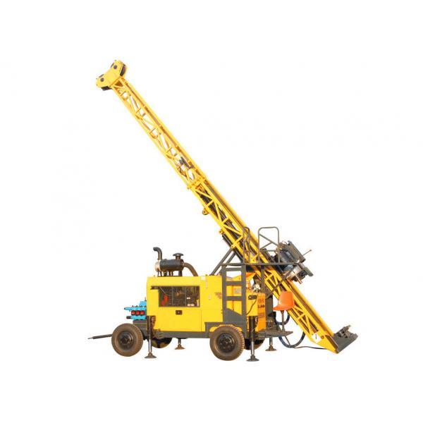 Quality Trailer Mounted Portable Diamond Core Drill Rig With BQ 1500m Drilling Capacity for sale