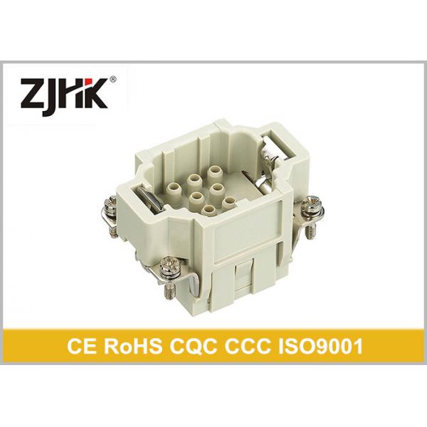 Quality Crimp Insert Cable HEE Heavy Duty Rectangular Connector 10 Pin With High Density for sale